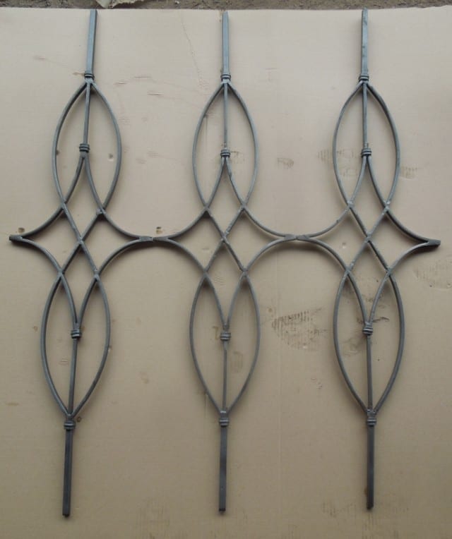 Forged Wrought Iron Fence Pickets