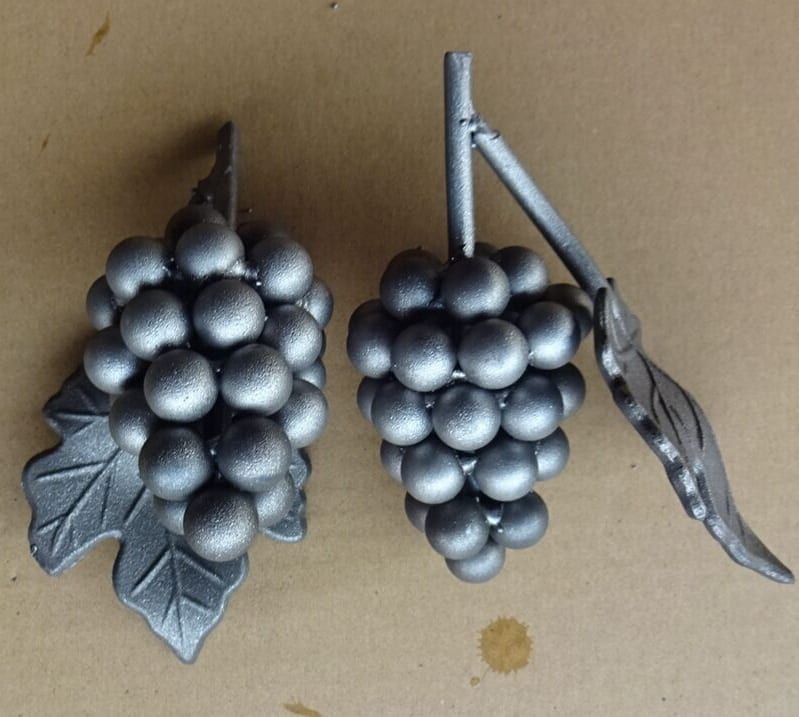 Forged Wrought Iron Grapes