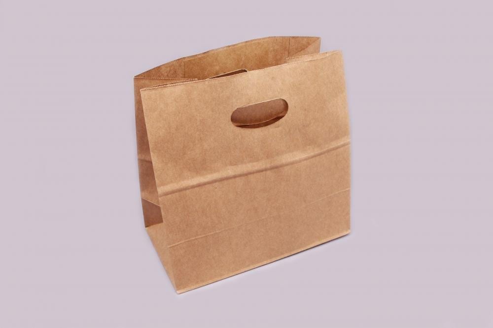 Stand up brown paper bag