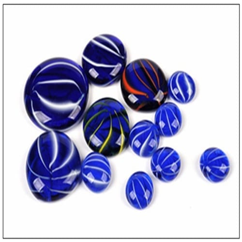 High Quality Glass Gems for Dekorer Hage