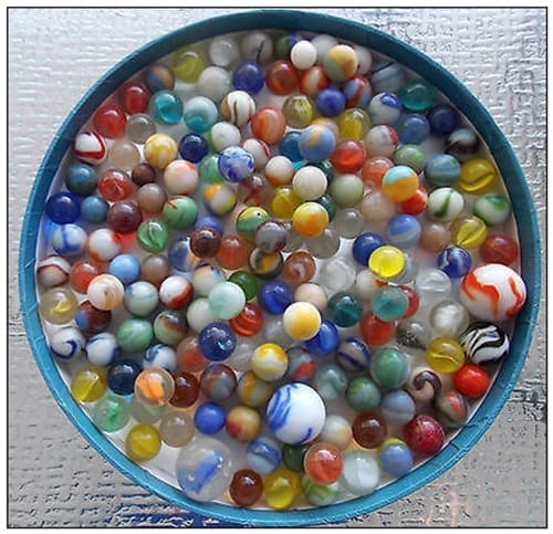 mix glass marble