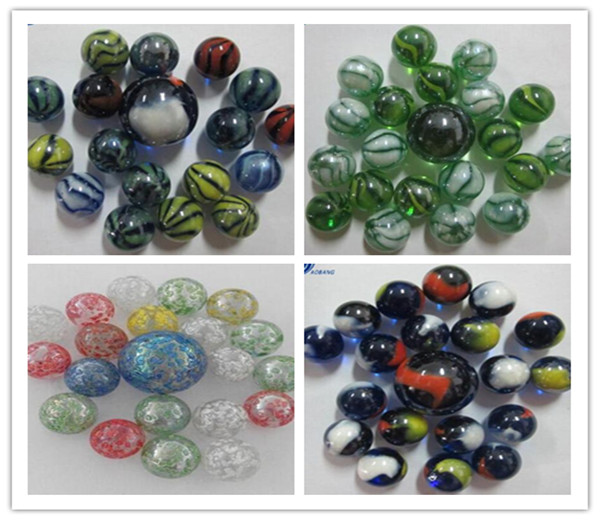 Cheap glass marbles AB RLV
