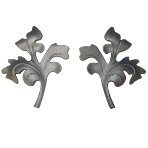 Wrought Iron Floral Ornament