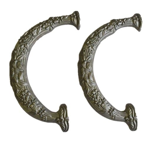 Casting ŝtalo Wrought Iron Gate Ornamental