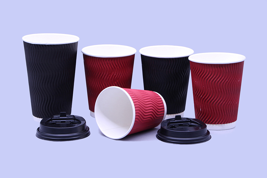 Ripple wall paper cup